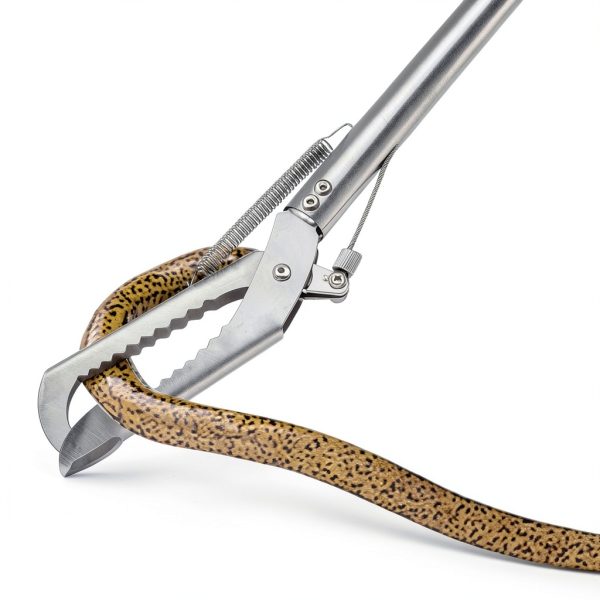 WEILAIKE Snake Grabber Stainless Steel Foldable Safe-2