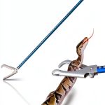 IC ICLOVER Snake Tongs Lightweight Aluminum Reptile Grabber-0