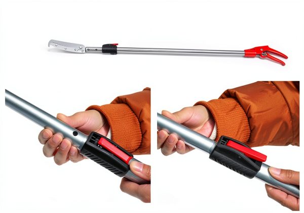 Surnuo Snake Tongs Aluminum Stainless Steel Pet Handling-5