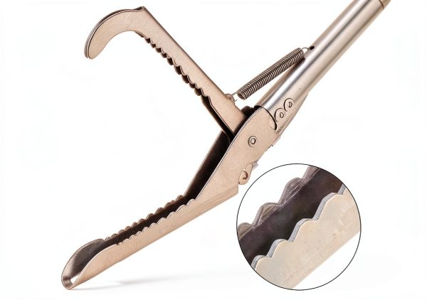 Hiceeden Snake Tongs 47 Inch Stainless Steel Grabber Handler-5
