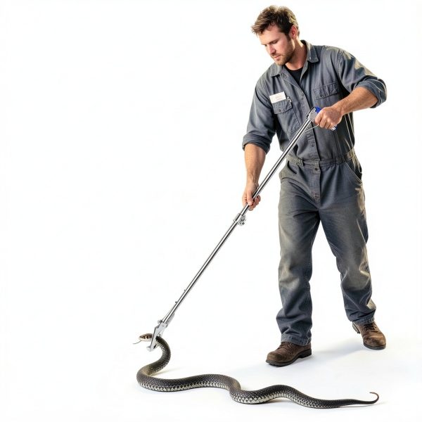 Snake Tongs BSROBOTIC 60 Inch Stainless Steel Foldable-1
