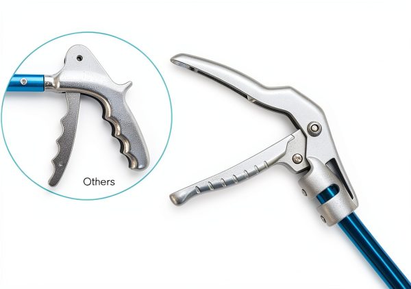 IC ICLOVER Snake Tongs Lightweight Aluminum Reptile Grabber-4