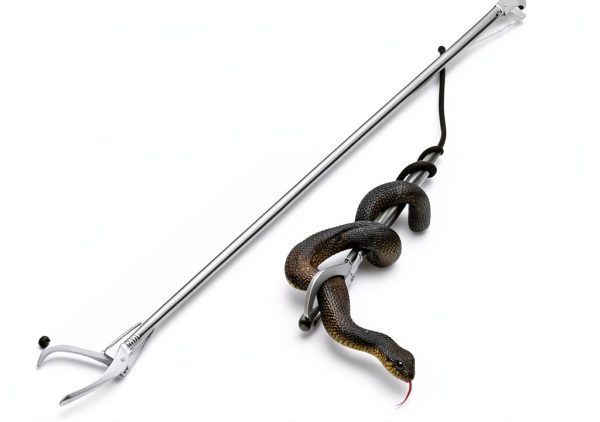 2win2buy Snake Tongs 47 Inch Stainless Steel Reptile Grabber-5