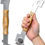 Duseu Stainless Steel Hive Tool 7-in-1 Beekeeping Equipment-0
