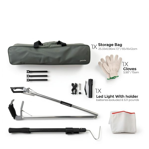 GoodVibe Snake Grabber Tool Safe Handling Durable Reptile-1