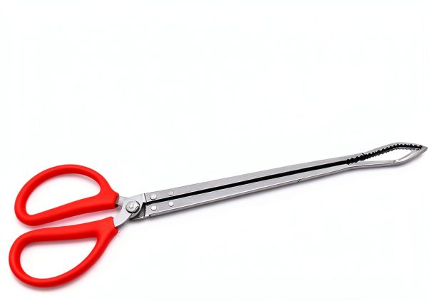 Tengtu Snake Feeder Tongs Stainless Steel Serrated Grip-1