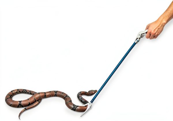 IC ICLOVER Snake Tongs Lightweight Aluminum Reptile Grabber-2