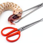 Tengtu Snake Feeder Tongs Stainless Steel Serrated Grip-0