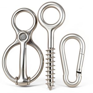 Martx Horse Tie Ring Stainless Steel Tack Safety Training-0