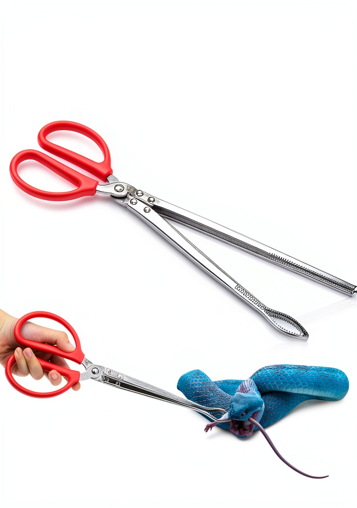 'XLSXEXCL snake grabber in use with a reptile'