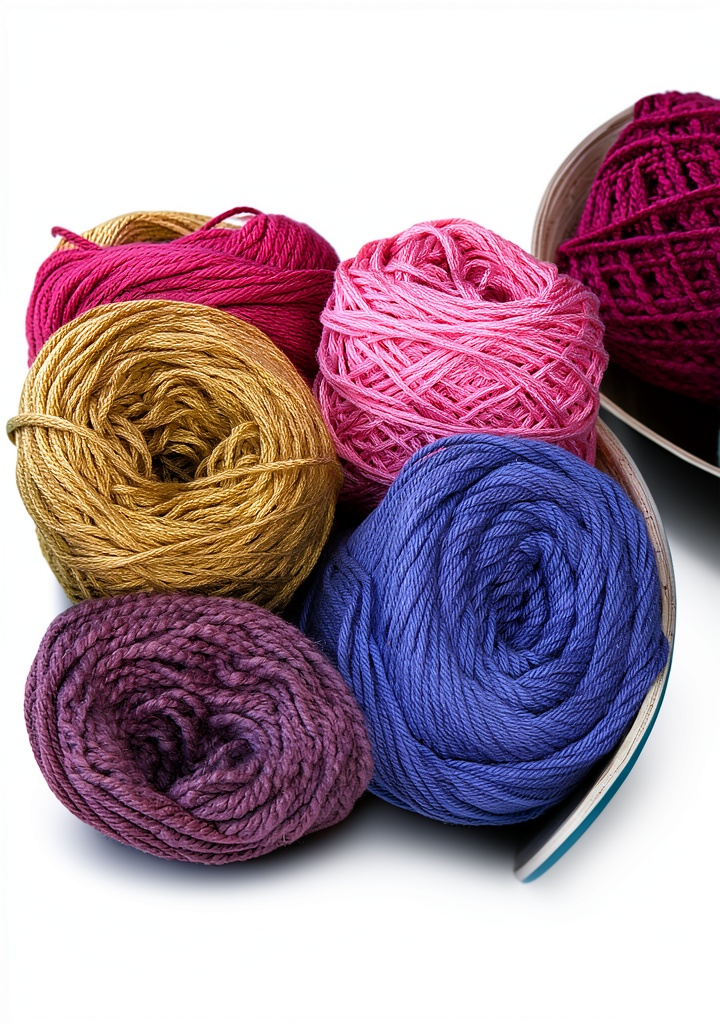 Knitting eBook open on a tablet showing pattern details