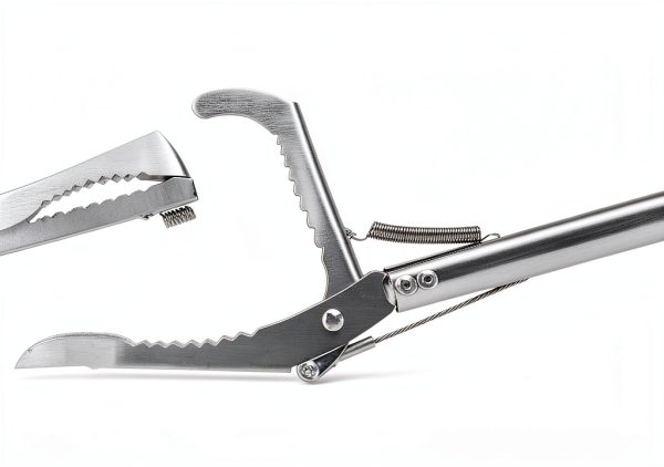 Auzoe Snake Grabber Tool Collapsible Stainless Steel Reptile-3