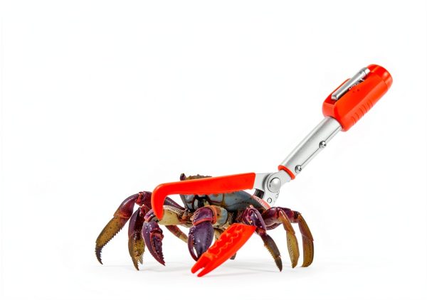 Kalkal Snake Tongs Adjustable Aluminum Alloy Reptile Handler-7