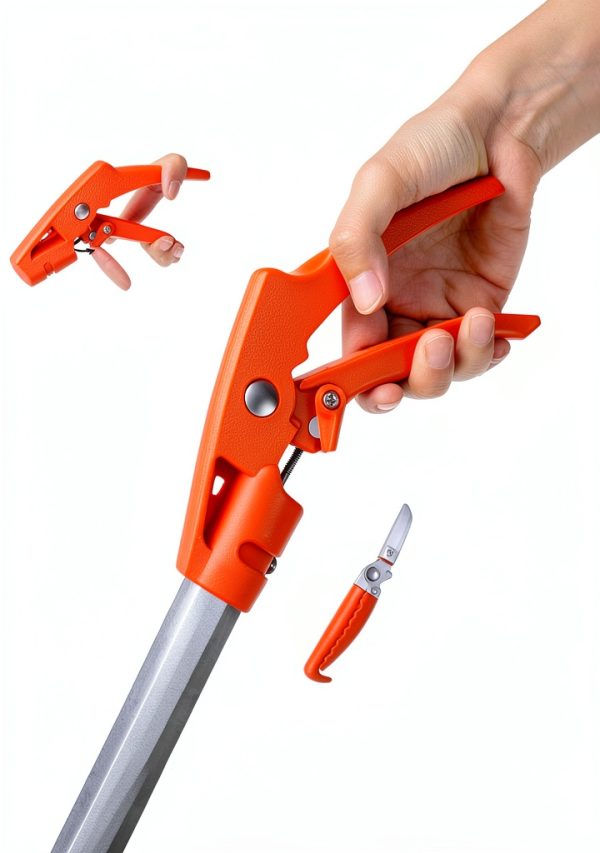 Kalkal Snake Tongs Adjustable Aluminum Alloy Reptile Handler-1