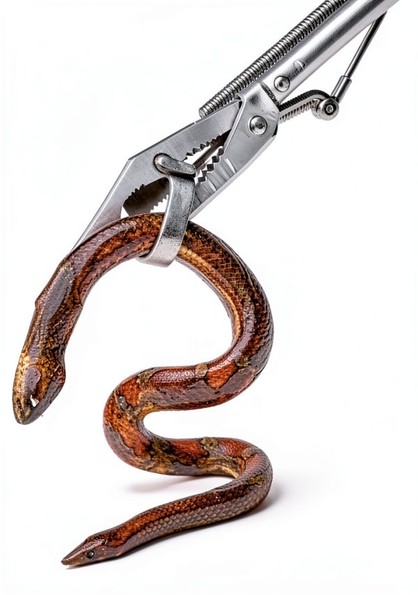 WEILAIKE Snake Grabber Stainless Steel Foldable Safe-4