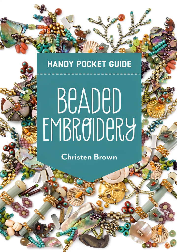 C&T Publishing Embroidery eBook open on a Kindle device showing detailed stitch instructions