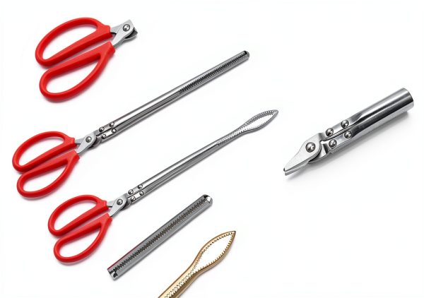 TUICARE Snake Feeding Tongs Stainless Steel Reptile Tools-3