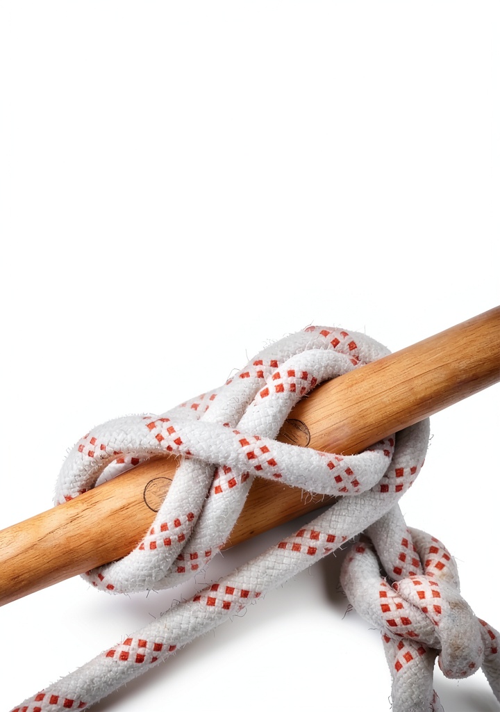 Survival knots guide open on a Kindle device showing step-by-step instructions