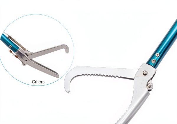 IC ICLOVER Snake Tongs Lightweight Aluminum Reptile Grabber-5