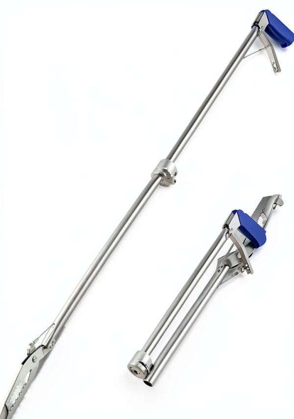 Auzoe Snake Grabber Tool Collapsible Stainless Steel Reptile-0