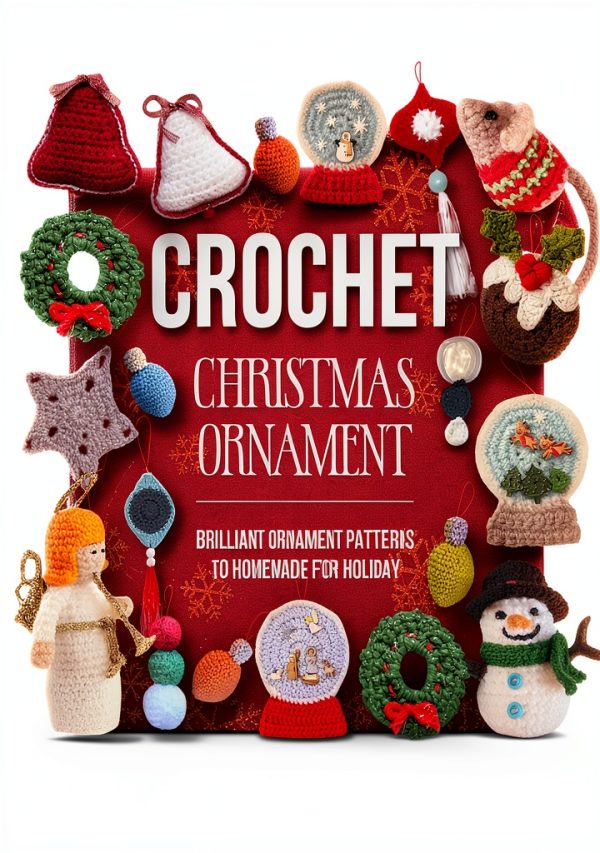 Crochet Kindle Book English Seasonal Crafts Digital Guide-0