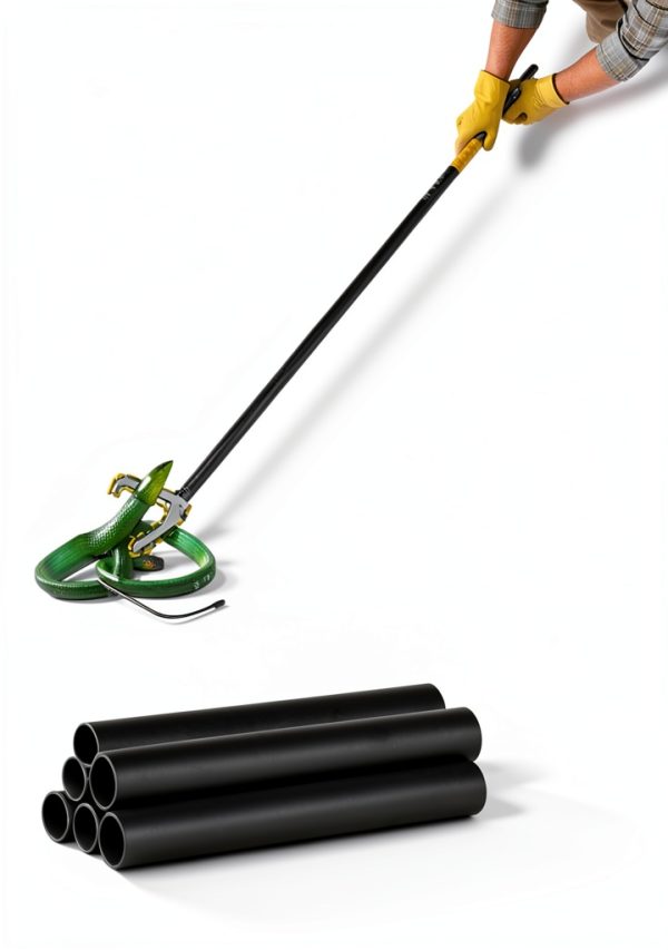 SMOQIO Snake Grabber Tool Lightweight Aluminum Safety Tongs-1