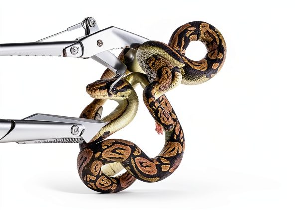 PEUTIER Snake Grabber Stainless Steel Tool Pet Handling-6