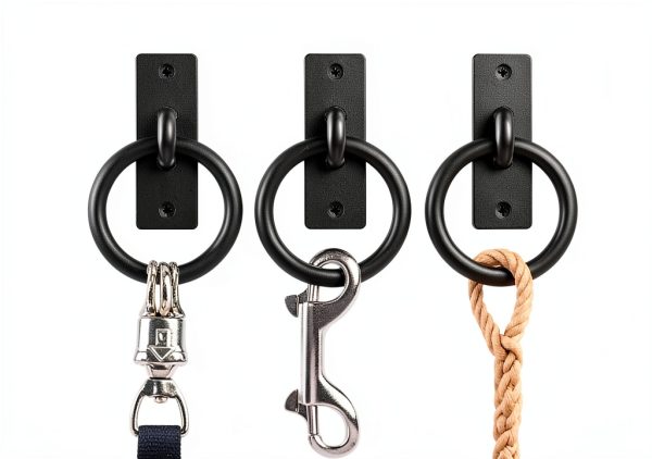 Heavy Duty Horse Tie Rings by Sunset Valley Metalcraft-5