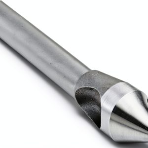 KEO 53502 Cobalt Steel Single-End Countersink, Uncoated (Bright) Finish, 60 Degree Point Angle, Round Shank, 5/16" Shank Diameter, 1/2" Body Diameter-0