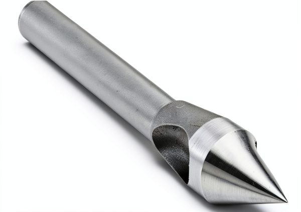 KEO 53502 Cobalt Steel Single-End Countersink, Uncoated (Bright) Finish, 60 Degree Point Angle, Round Shank, 5/16" Shank Diameter, 1/2" Body Diameter-0