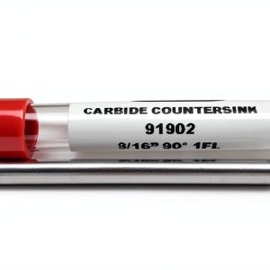 .1875" 3/16" 90° Flute Carbide Countersink by HTC Tool and Cutter-0