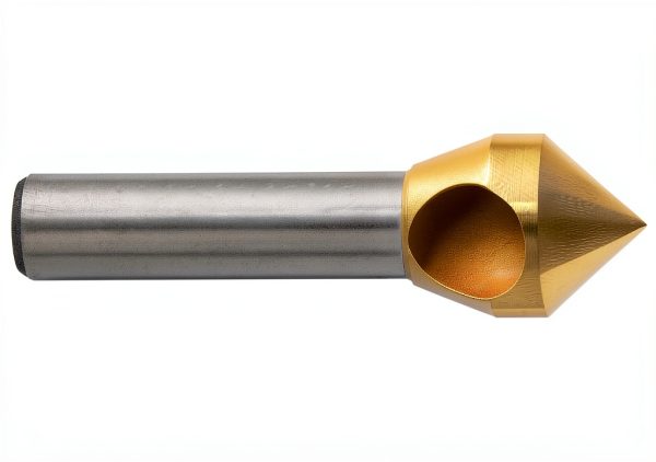 Cobalt Steel Single-End Countersink KEO TiN Coated 82° 3/8" Shank-1