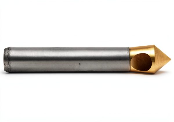 KEO Cobalt Steel Single-End Countersink, TiN Coated 82° 1/4" Shank-1
